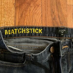 JCrew Matchstick Jean